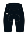 SPORTFUL Rövid kerékpáros nadrág kantár nélkül - TOTAL COMFORT - fekete