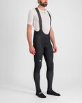 SPORTFUL Hosszú kerékpáros nadrág kantárral - TOTAL COMFORT - fekete