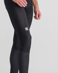 SPORTFUL Hosszú kerékpáros nadrág kantárral - TOTAL COMFORT - fekete