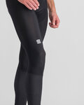 SPORTFUL Hosszú kerékpáros nadrág kantárral - TOTAL COMFORT - fekete