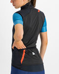 SPORTFUL Kerékpáros mellény - HOT PACK EASYLIGHT - fekete