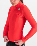 SPORTFUL Hosszú ujjú kerékpáros mez - KELLY THERMAL - piros
