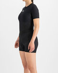 SPORTFUL Rövid ujjú kerékpáros póló - BODYFIT PRO - fekete