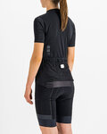 SPORTFUL Rövid ujjú kerékpáros mez - SUPERGIARA - fekete