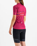 SPORTFUL Rövid ujjú kerékpáros mez - VELODROME - ciklámen