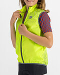 SPORTFUL Kerékpáros mellény - KID REFLEX - sárga