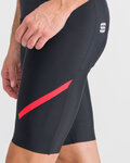 SPORTFUL Rövid kerékpáros nadrág kantárral - FIANDRE PRO LIGHT - fekete