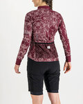 SPORTFUL Hosszú ujjú kerékpáros mez - ESCAPE SUPERGIARA THERMAL - bordó