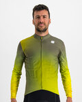 SPORTFUL Hosszú ujjú kerékpáros mez - ROCKET THERMAL - zöld