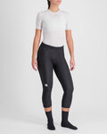 SPORTFUL 3/4-es kerékpáros nadrág kantár nélkül - NEO 3/4 W - fekete