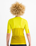 SPORTFUL Rövid ujjú kerékpáros mez - PRO - sárga