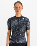 SPORTFUL Rövid ujjú kerékpáros mez - CLIFF SUPERGIARA - fekete