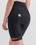 SPORTFUL Rövid kerékpáros nadrág kantár nélkül - NEO - fekete/piros