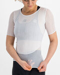 SPORTFUL Rövid ujjú kerékpáros póló - PRO BASELAYER - fehér