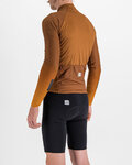 SPORTFUL Rövid ujjú kerékpáros mez - BODYFIT PRO - barna