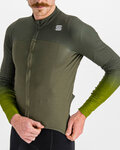 SPORTFUL Hosszú ujjú kerékpáros mez - BODYFIT PRO - zöld