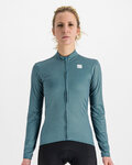 SPORTFUL Hosszú ujjú kerékpáros mez - CHECKMATE THERMAL - kék