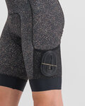 SPORTFUL Rövid kerékpáros nadrág kantárral - SKY RIDER SUPERGIARA - szürke