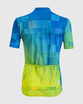 SPORTFUL Rövid ujjú kerékpáros mez - ROCKET KID - kék/sárga
