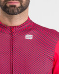 SPORTFUL Hosszú ujjú kerékpáros mez - CHECKMATE THERMAL - piros