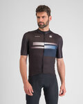 SPORTFUL Rövid ujjú kerékpáros mez - GRUPPETTO - fekete