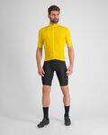 SPORTFUL Rövid ujjú kerékpáros mez - SRK - sárga