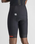 SPORTFUL Rövid kerékpáros nadrág kantárral - FIANDRE - fekete