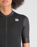 SPORTFUL Rövid ujjú kerékpáros mez - SRK - fekete