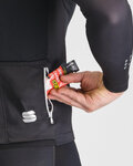 SPORTFUL Hosszú ujjú kerékpáros mez - SRK THERMAL - fekete