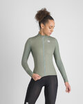SPORTFUL Hosszú ujjú kerékpáros mez - SRK THERMAL W - zöld