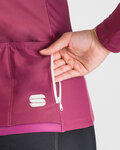SPORTFUL Hosszú ujjú kerékpáros mez - SRK THERMAL W - lila