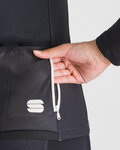 SPORTFUL Hosszú ujjú kerékpáros mez - SRK THERMAL - fekete