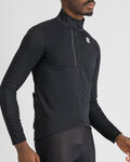 SPORTFUL Kerékpáros dzseki béléssel - GIARA SOFTSHELL - fekete