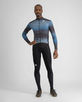 SPORTFUL Hosszú ujjú kerékpáros mez - FLOW SUPERGIARA THERMAL - kék
