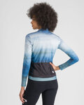 SPORTFUL Hosszú ujjú kerékpáros mez - FLOW SUPERGIARA THERMAL W - kék