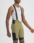 SPORTFUL Rövid kerékpáros nadrág kantárral - SUPERGIARA 2 - zöld