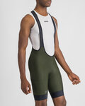 SPORTFUL Rövid kerékpáros nadrág kantárral - GIARA 2 - zöld