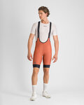 SPORTFUL Rövid kerékpáros nadrág kantárral - GIARA 2 - narancssárga