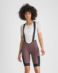 SPORTFUL Rövid kerékpáros nadrág kantárral - SUPERGIARA 2 W - lila