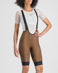 SPORTFUL Rövid kerékpáros nadrág kantárral - GIARA 2 W - barna