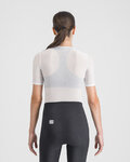 SPORTFUL Rövid ujjú kerékpáros póló - PRO BASELAYER W - fehér