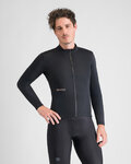 SPORTFUL Hosszú ujjú kerékpáros mez - CLASSIC THERMAL - fekete