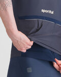 SPORTFUL Rövid ujjú kerékpáros mez - HXPEREPIC - kék