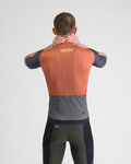 SPORTFUL Rövid ujjú kerékpáros mez - SUPERGIARA 2 - narancssárga/kék