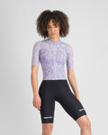 SPORTFUL Kerékpáros overall - G-SUIT - fekete/lila