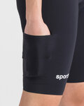 SPORTFUL Kerékpáros overall - G-SUIT - fekete/lila
