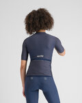 SPORTFUL Rövid ujjú kerékpáros mez - HXPEREPIC - kék