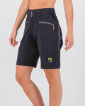 KARPOS Rövid kerékpáros nadrág kantár nélkül - BALLISTIC EVO W - fekete
