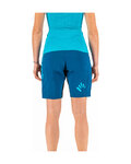 KARPOS Rövid kerékpáros nadrág kantár nélkül - BALLISTIC EVO - kék