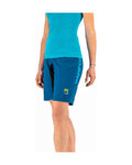 KARPOS Rövid kerékpáros nadrág kantár nélkül - BALLISTIC EVO - kék